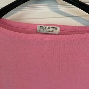 Juicy couture pink top